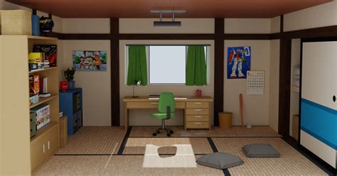 ArtStation - Nobita's Bedroom