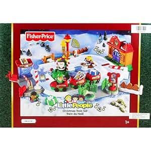 Amazon.com: Little People Christmas Train Set: Toys & Games