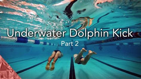 2 Skills to improve your underwater dolphin kick. Swim faster underwater - YouTube