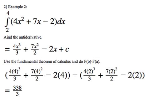 Fundamental Theorem of Calculus - Calculus 1 Overview Study Guide