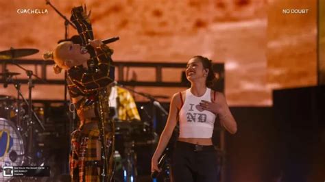 WATCH: Gwen Stefani brings out surprise guest Olivia Rodrigo during No ...