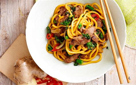 Mongolian lamb noodles recipe | FOOD TO LOVE