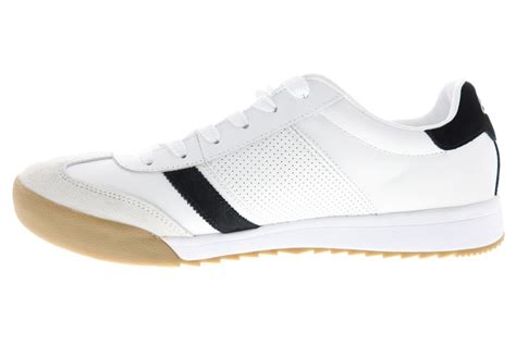 Skechers Zinger 52321 Mens White Leather Low Top Lifestyle Sneakers Sh - Ruze Shoes