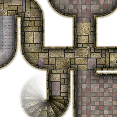 Dungeon Map Tiles V - WyldFurr | Adventure Maps | DriveThruRPG.com