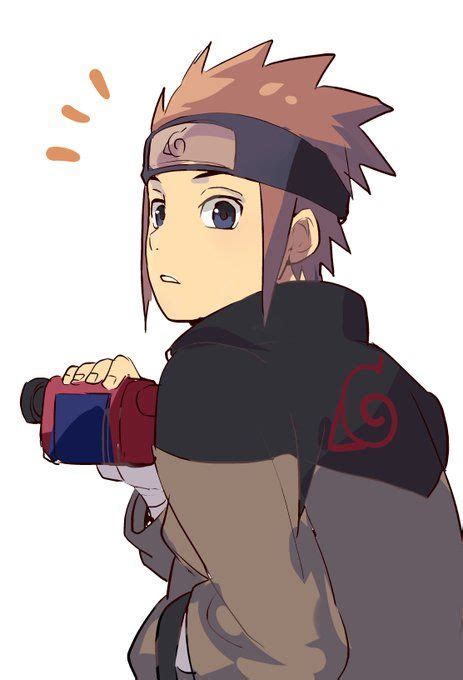 Is this Tsunade's little brother Senju Nawaki? Nope it's Sarutobi Konohamaru