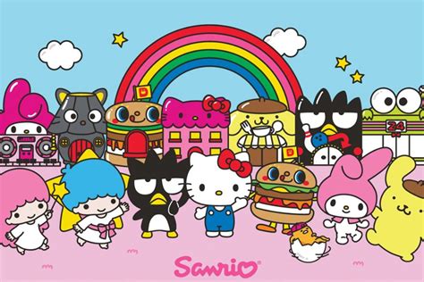 Sanrio Characters | Hello kitty backgrounds, Hello kitty drawing, Hello ...