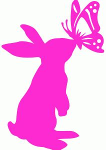 Hase mit Schmetterling | Basteln / tinker / bricoler | Pinterest | Hase, Schmetterlinge und Ostern