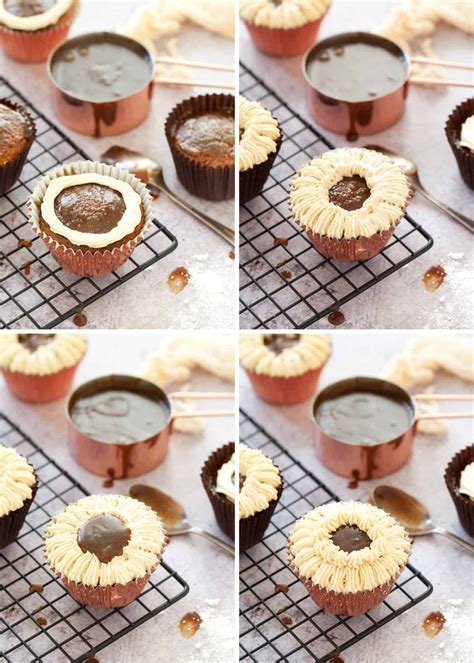 Sticky Toffee Pudding Cupcakes - Littlesugarsnaps