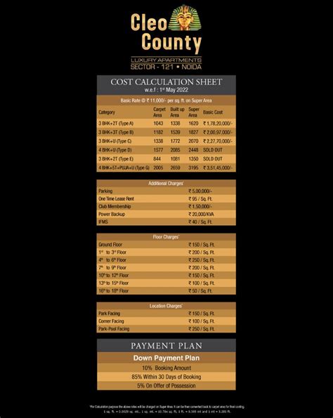 Cleo County Price List | Call 8882770770 | Cleo County Sector 121 Noida