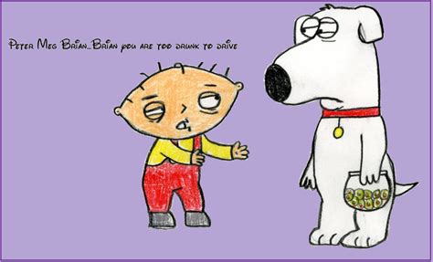 A Drunk Stewie and Brian by Samanne96 on DeviantArt