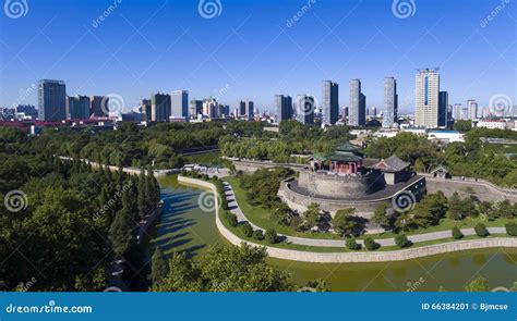 China De Handan Hebei Del Parque De Congtai Foto editorial - Imagen de imperio, emperador: 66384201