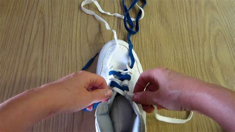 Adapted Shoe Tying - YouTube