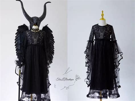 Evil Queen Costumes Maleficent Cosplay Baby Girl Toddler - Etsy