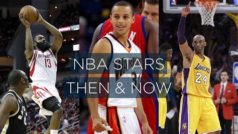 See how these NBA stars looked at the start of their careers vs. now ...