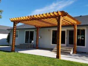 Pergola Staining & Sealing | Learn More on How to Stain a Pergola or on Sealing a Pergola at ...