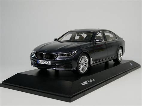 1/18 Scale BMW 7 Series 750 Li 2017 Grey Diecast Car Model Toy Collection Gift | eBay