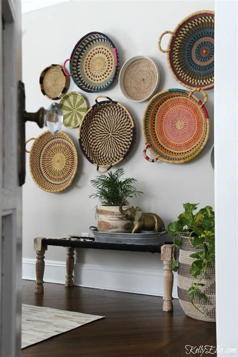 Boho Basket Wall Decor