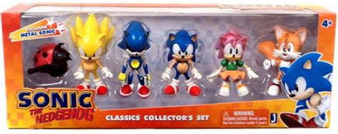 Sonic The Hedgehog Classic Collectors Set Exclusive 2 Mini Figure 6 ...