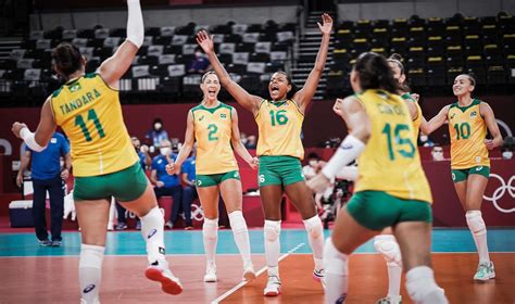 Brazil women’s volleyball recorded their third consecutive victory – Femi Sports