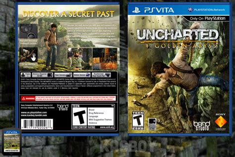 Uncharted: Golden Abyss PlayStation Vita Box Art Cover by kacboy