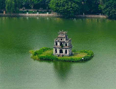 Turtle Tower (Thap Rua) - The symbol of civilization of the Hanoi capital