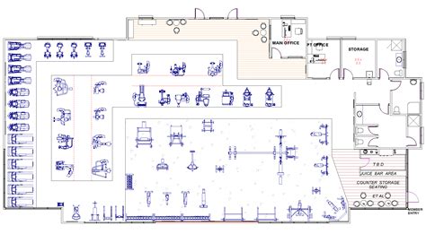 Gym design, Gym architecture, Gym interior