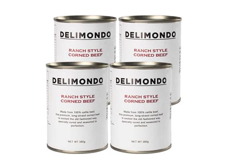 Buy Delimondo Ranch Style Corned Beef (Pack of 4,380g) Online at desertcartQATAR