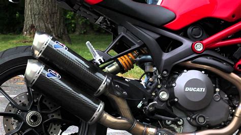 Ducati Monster 1100 Evo Termignoni Sound Comparison