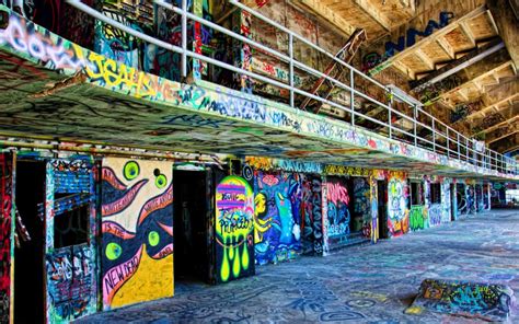 Graffiti Wall - Miami Marine Stadium Seat Art Repository