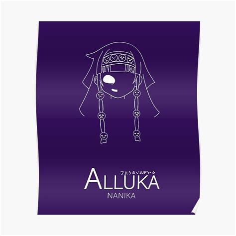 "Alluka Nanika. dark continent. hunter" Poster by SbitarLemhabel ...