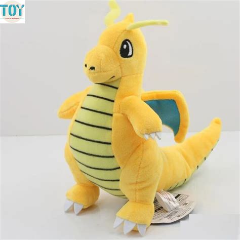 New Dragonite Plush Dracolosse Dragoran Stuffed Doll With Tag Movies TV 22cm Anime Peluche ...