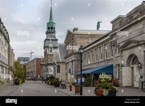 Old Town Montreal, Quebec, Canada Stock Photo - Alamy