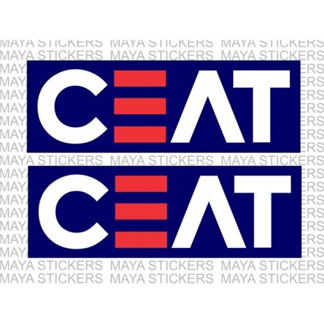 Ceat racing logo stickers and decals for cars, motorcycles