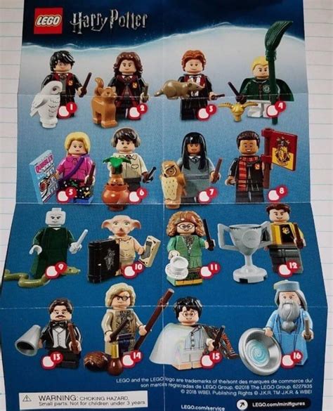 Harry Potter CMF sheet : r/lego