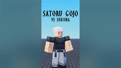 Roblox Cosplays: Satoru Gojo (vs Sukuna) - YouTube