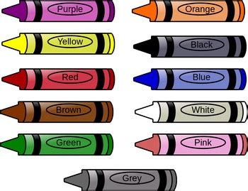 Crayons Clip Art by A Numerical Universe | Teachers Pay Teachers