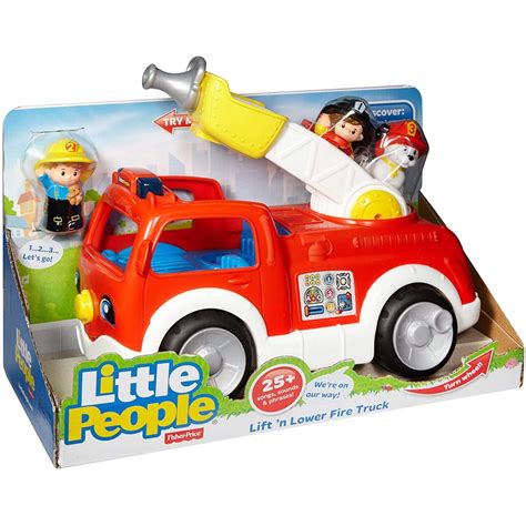 Fisher Price Little People Lift 'n Lower Fire Truck | Samko & Miko Toy ...