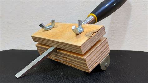 Diy Chisel Sharpening Jig - Sharpening Angles For Dullards Popular Woodworking Magazine : I ...