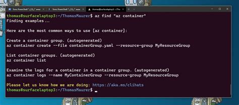 Azure CLI Tip - Use AI to find az commands