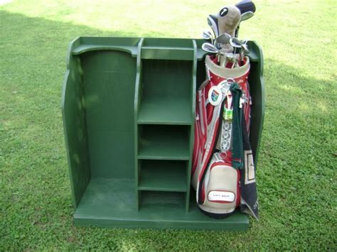 Golf rack. I'm pretty sure it's not big enough | Golf room, Golf, Woodworking projects plans