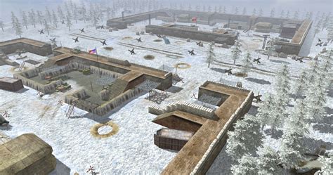 Red Square and Winter Fortress Map image - HD MOD for Men of War - ModDB