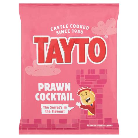 Tayto Prawn Cocktail Flavour Potato Crisps 37.5g | Multipack Crisps | Iceland Foods