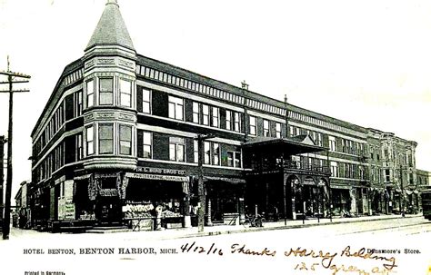 Benton Harbor Benton Hotel | Benton Hotel was at Main and Wa… | Flickr