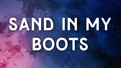 Morgan Wallen - Sand In My Boots (Lyrics) - YouTube