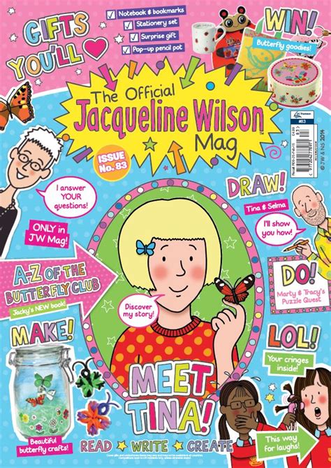 An interview with Jacqueline Wilson + win a subscription to Jacqueline Wilson Magazine - Slummy ...