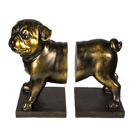 Well-designed Pug Dog Bookends, Set of 2 - Walmart.com