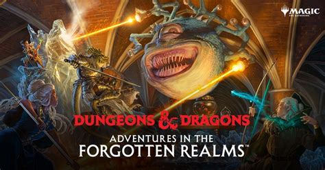 Adventures In The Forgotten Realms - MtG Combined with Dungeons & Dragons