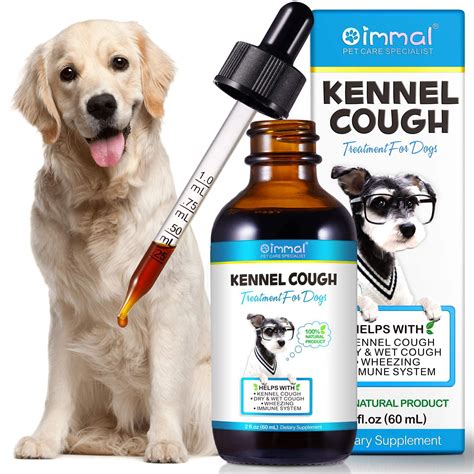 Oimmal Kennel Cough Drops for Dogs, Help with Kennel Coughdry & Wet Cough, Dietary Supplement ...