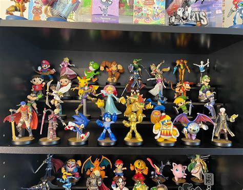 My complete Super Smash Bros. amiibo Collection : r/amiibo