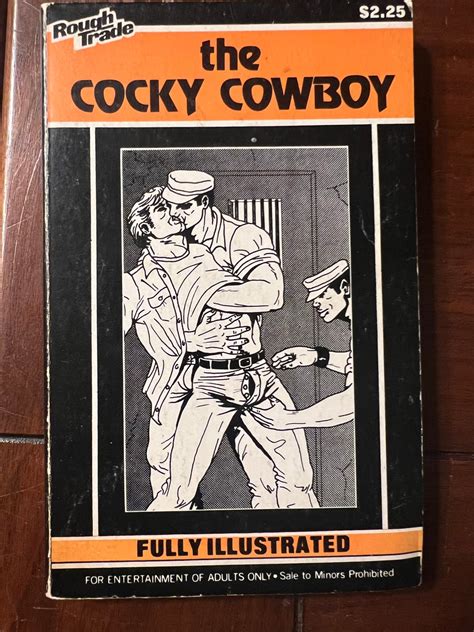 Vintage Gay Pulp Fiction Book the Cocky Cowboys Rough Trade - Etsy